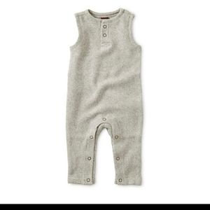 Baby Tea Collection Sherpa overalls